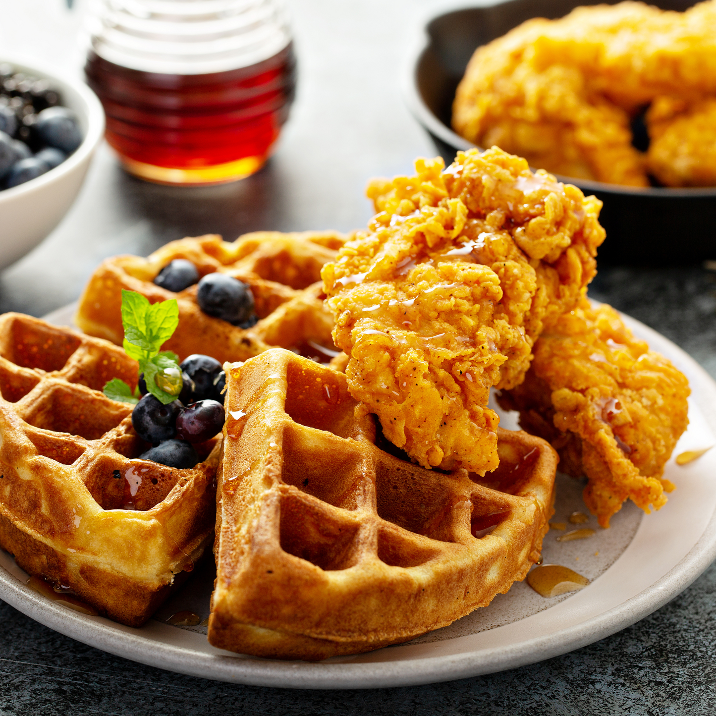 Crispy Chicken & Waffles