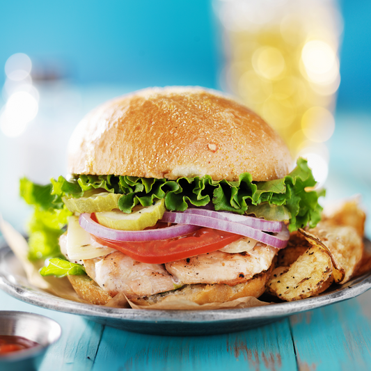 Chilled Grilled Chicken Sandwiches